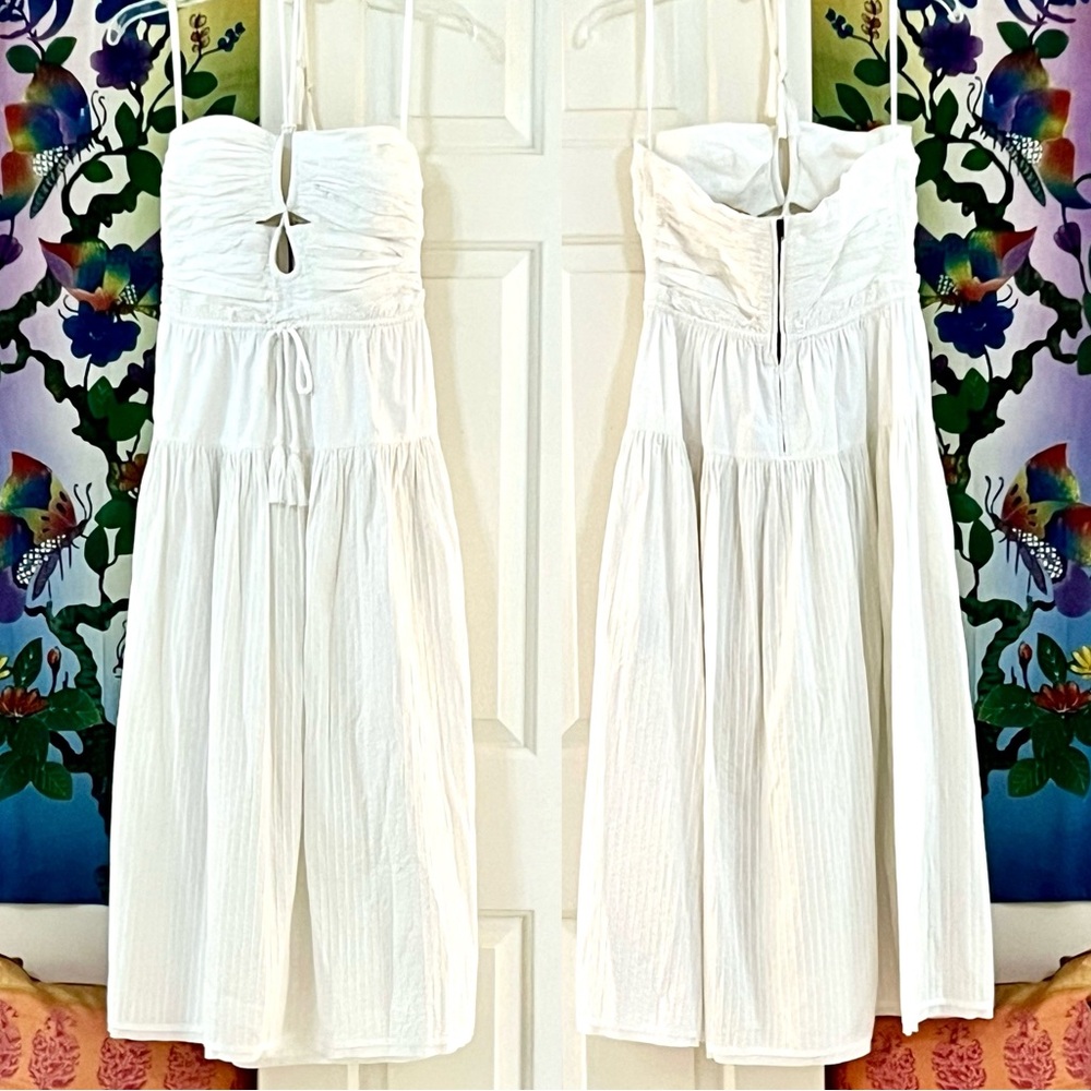 🌺🎉HP🎉🌺 NWOT Ulla Johnson Emmaline Midi Dress Cowrie - Picture 11 of 16